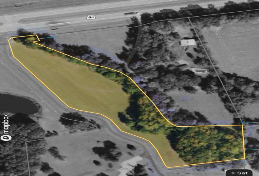 Map of property location featuring property boundaries highlighted