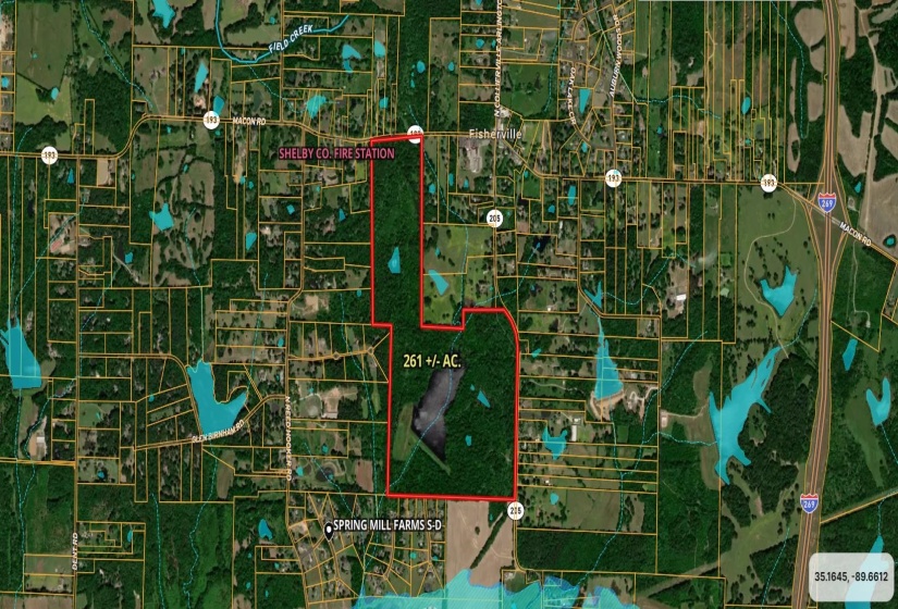Map location