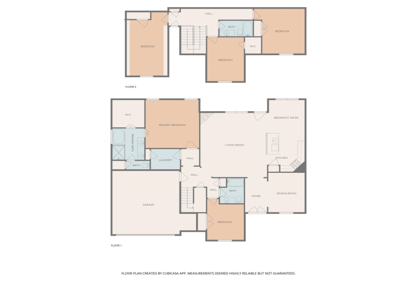 View of home floor plan