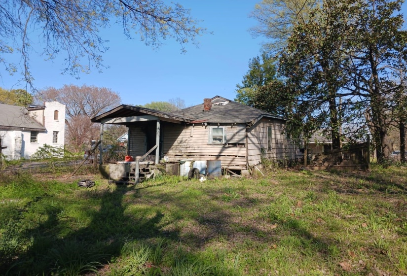 View of back of property