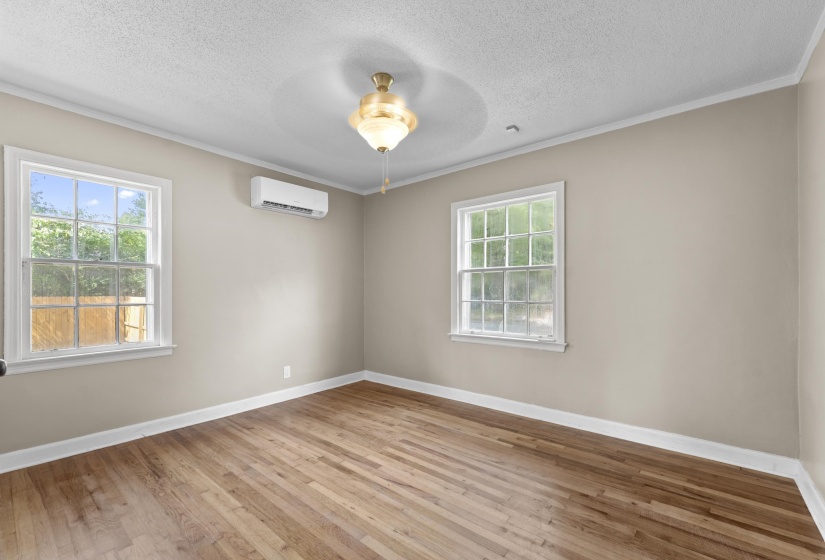 View of the primary bedroom vacant.