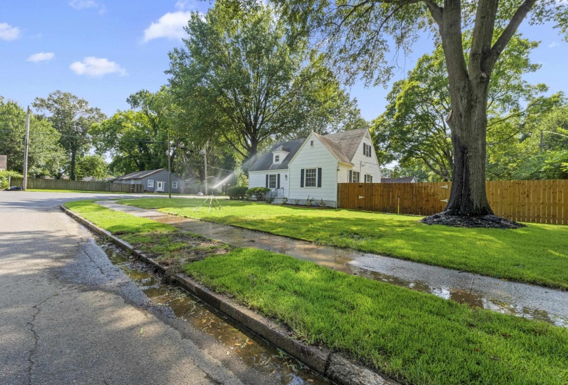 Situated on a corner lot, this updated, move-in ready home has it all.