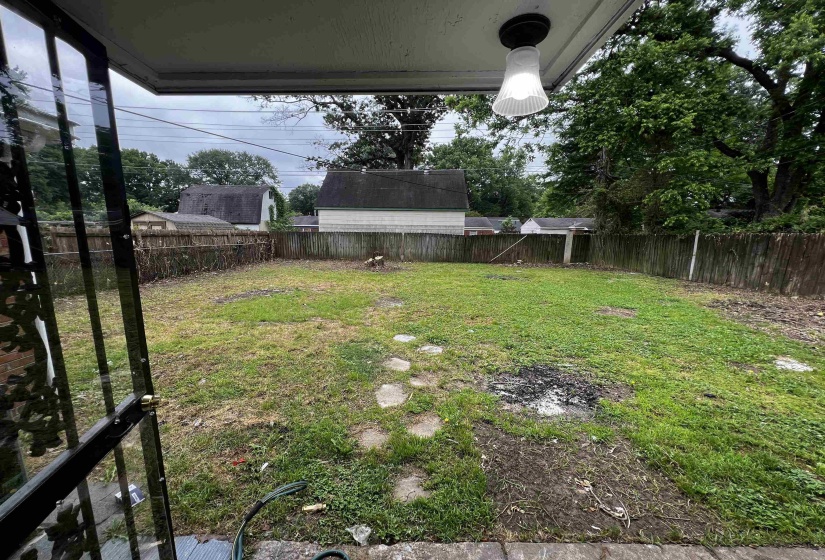 View of yard