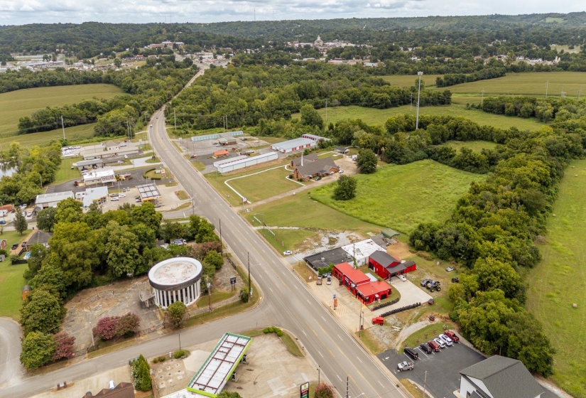 Drone / aerial view