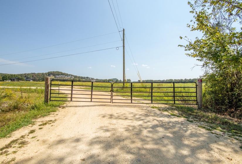 Gate featuring a view of rural / pastoral area