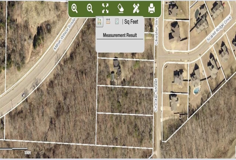Map of property location featuring property boundaries highlighted