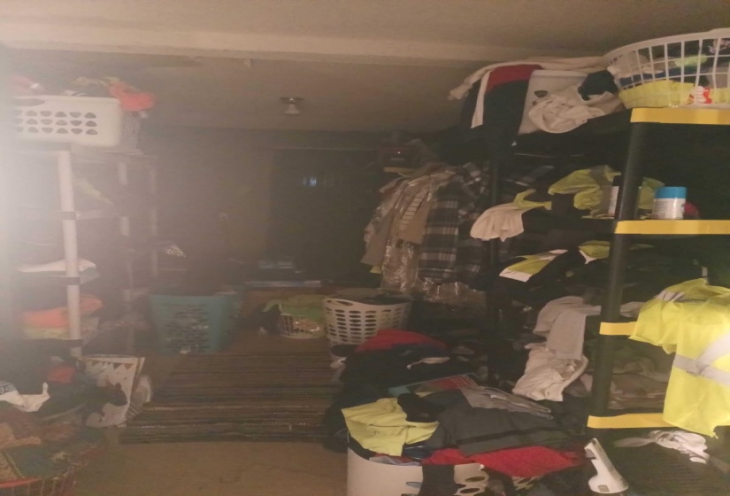 View of storage area