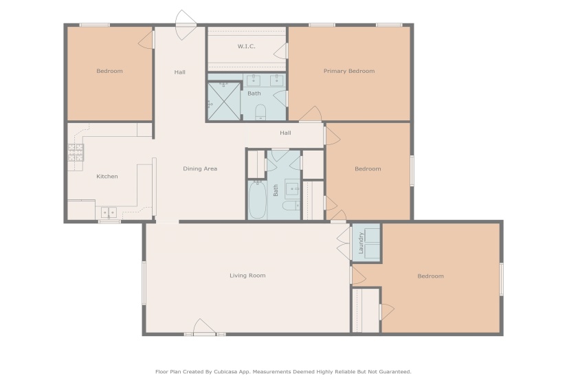 View of home floor plan