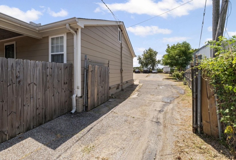 View of side of property