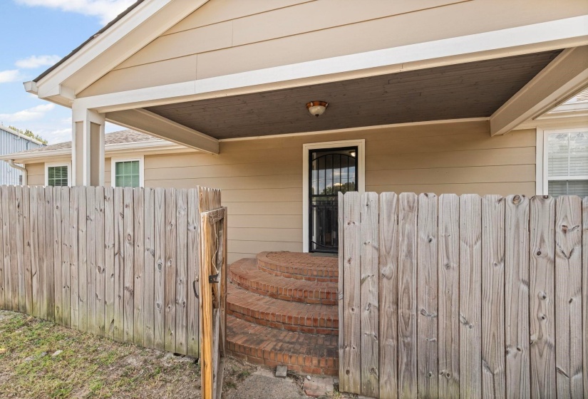 Entrance to property with a gate