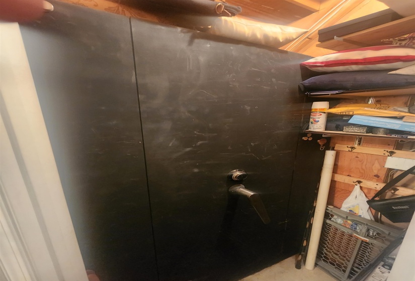 View of storage area