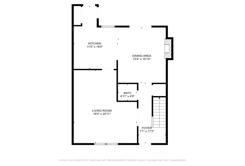 View of property floor plan