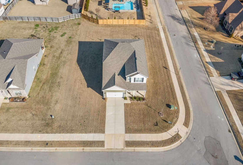 View of subject property