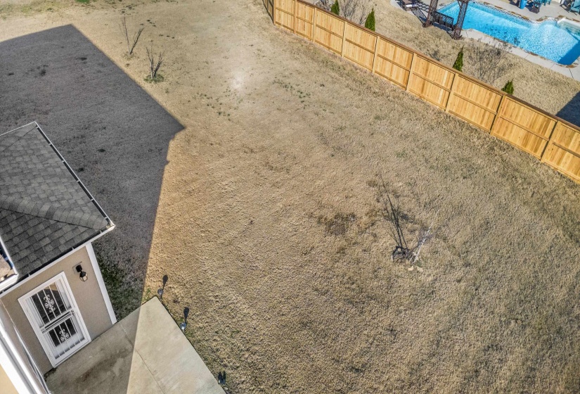 Exterior view of a swimming pool