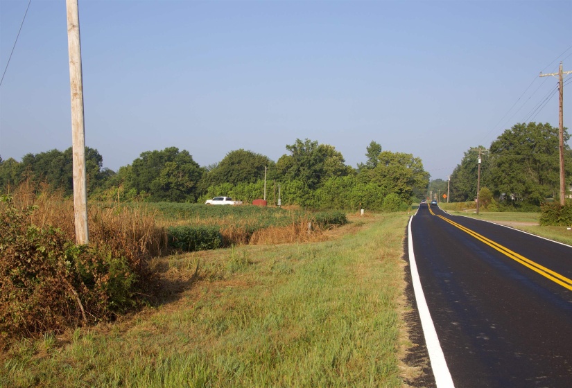 View of asphalt street