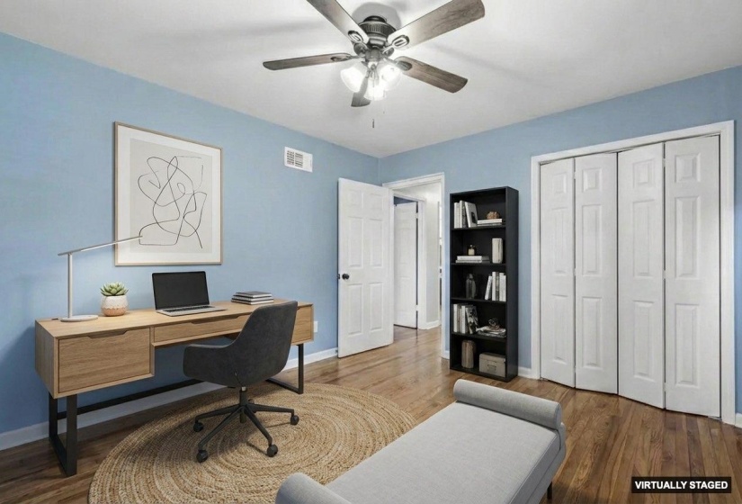 A great bedroom or office space!
