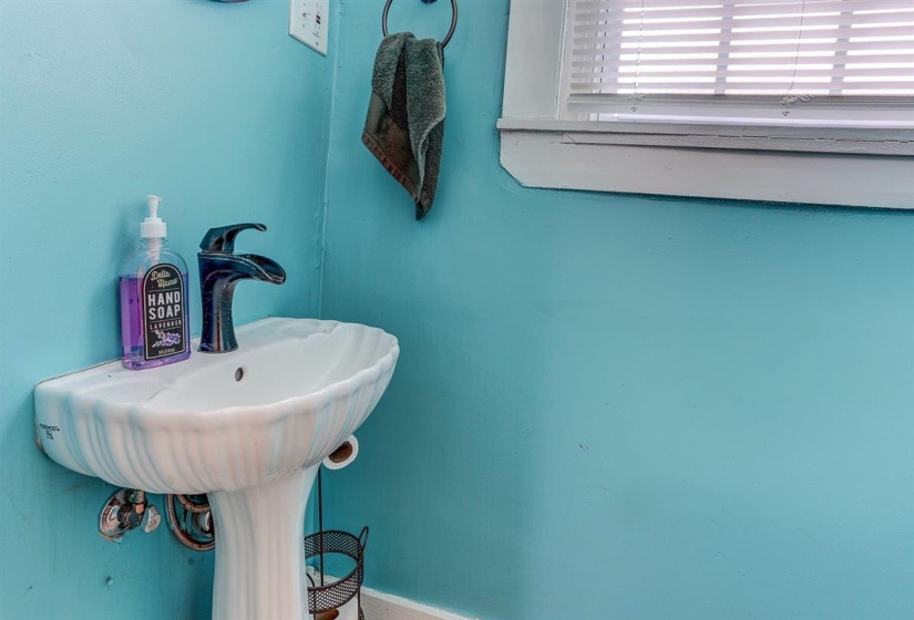 Bathroom with a sink