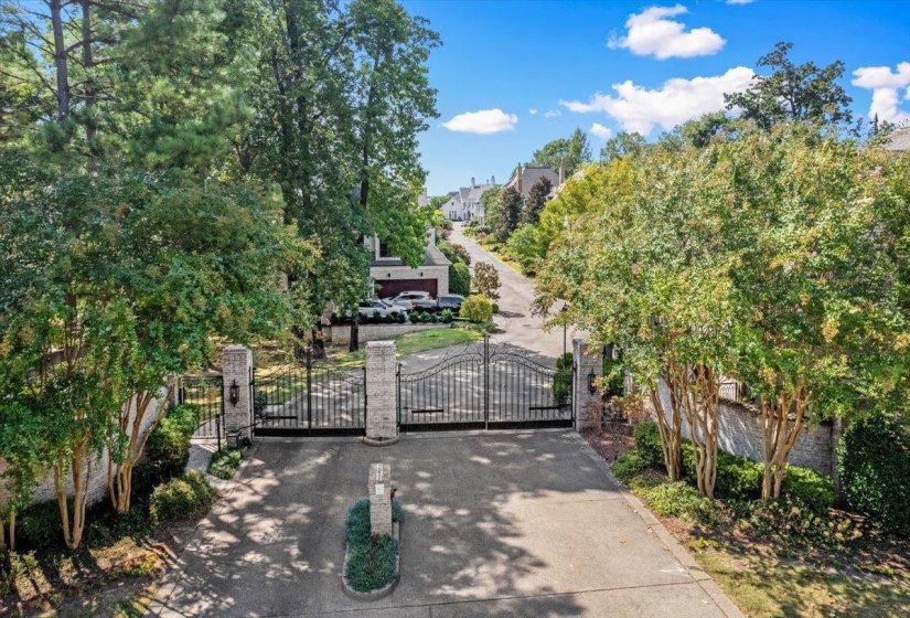View of gate
