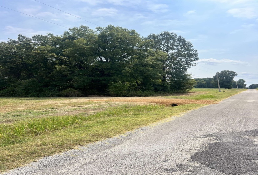 View of asphalt road