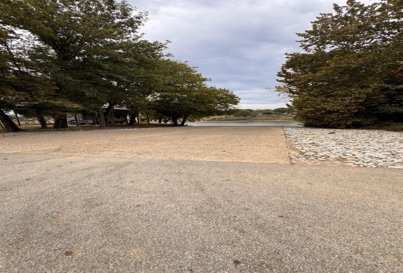 View of yard featuring a water view