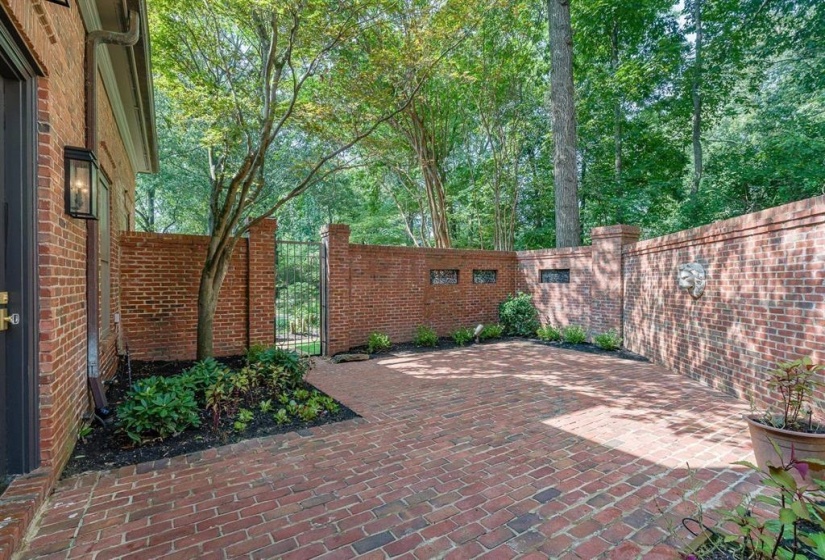 View of patio / terrace featuring a gate