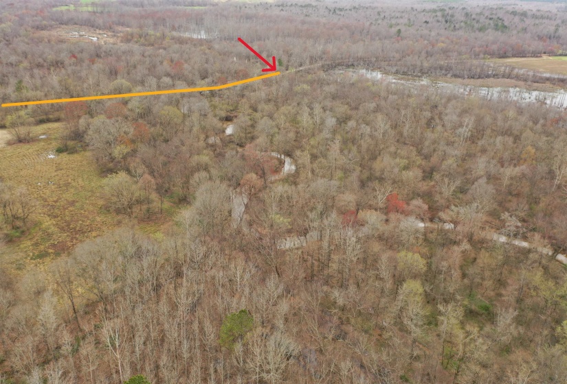 From here it is an easy walk or ATV ride to the duck hole