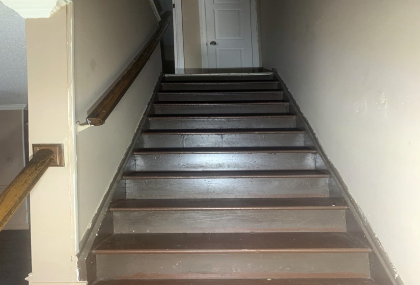 View of stairway