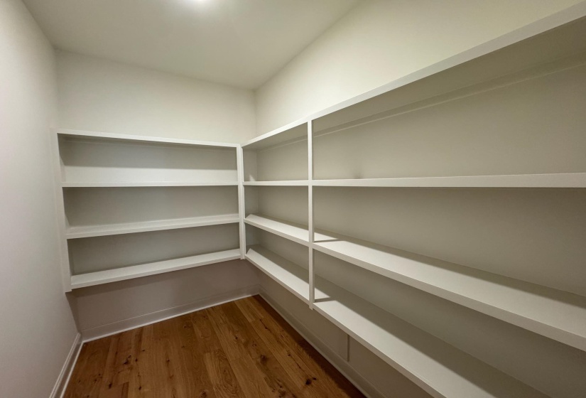 View of storage area