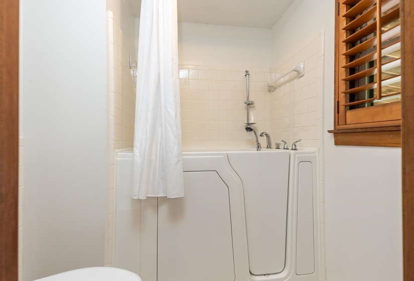 Walk in tub