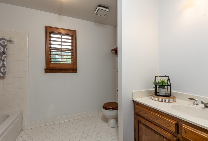 Upstairs bathroom
