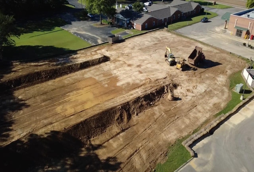 Drone / aerial view