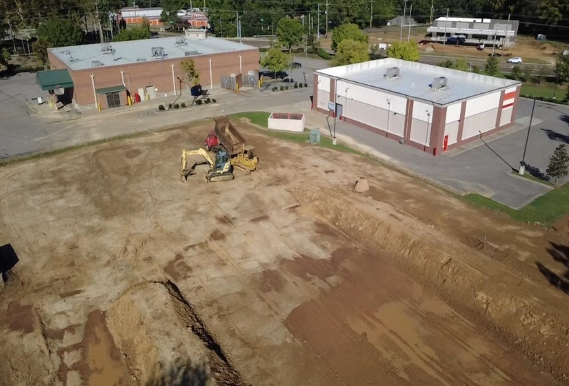Drone / aerial view