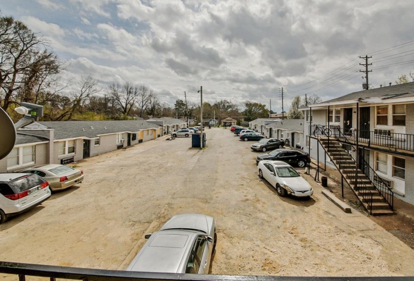 View of 27 units from front balcony area.