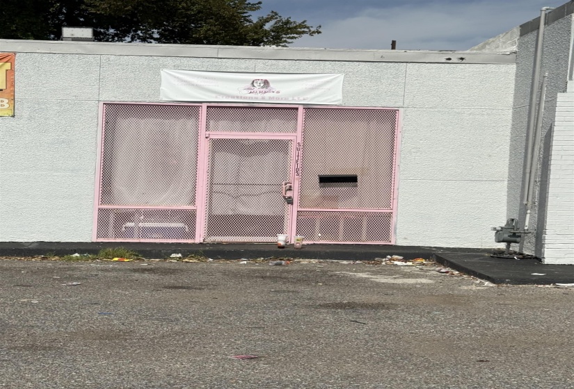 Doorway to property