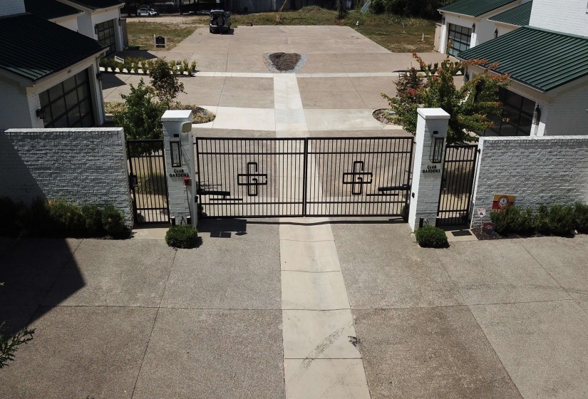 View of gate