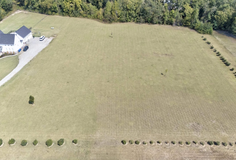 Aerial view of property's location