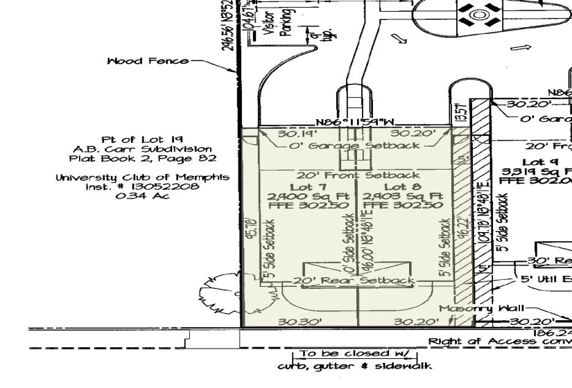 Survey map / technical document