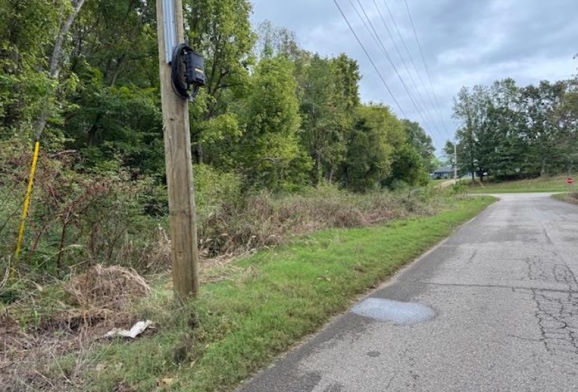 View of asphalt road