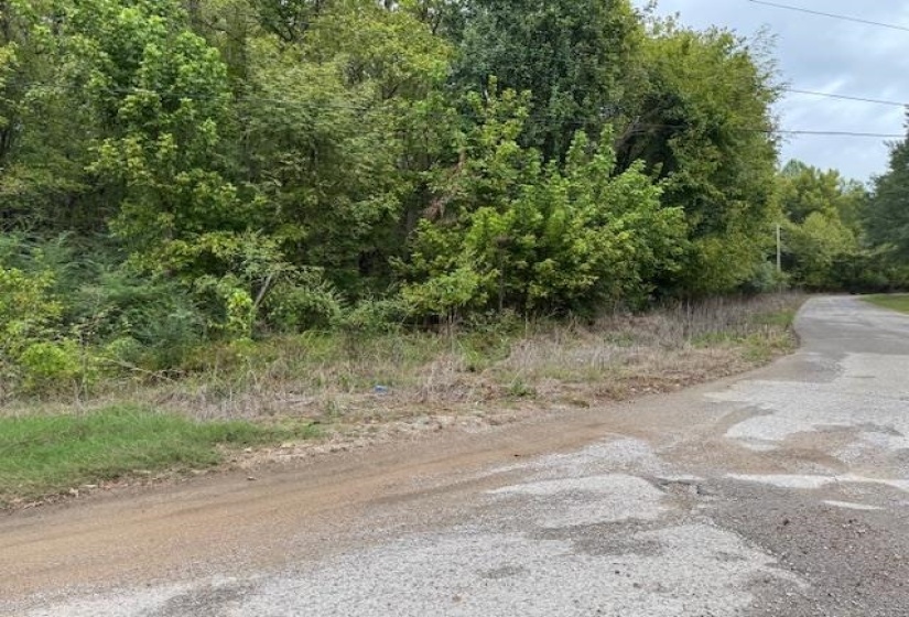 View of asphalt road