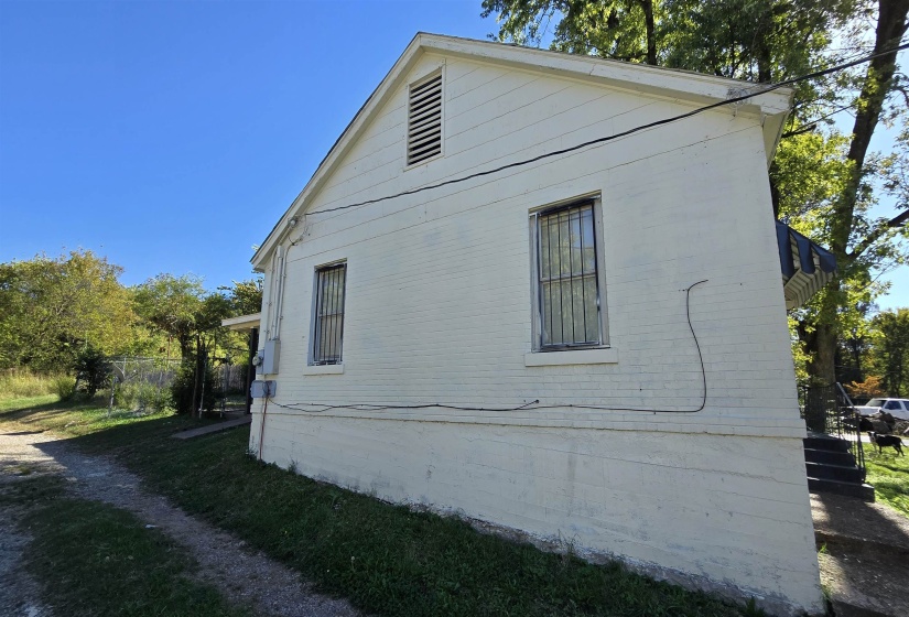 View of side of property