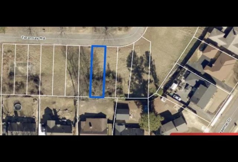 Aerial overview of property's location