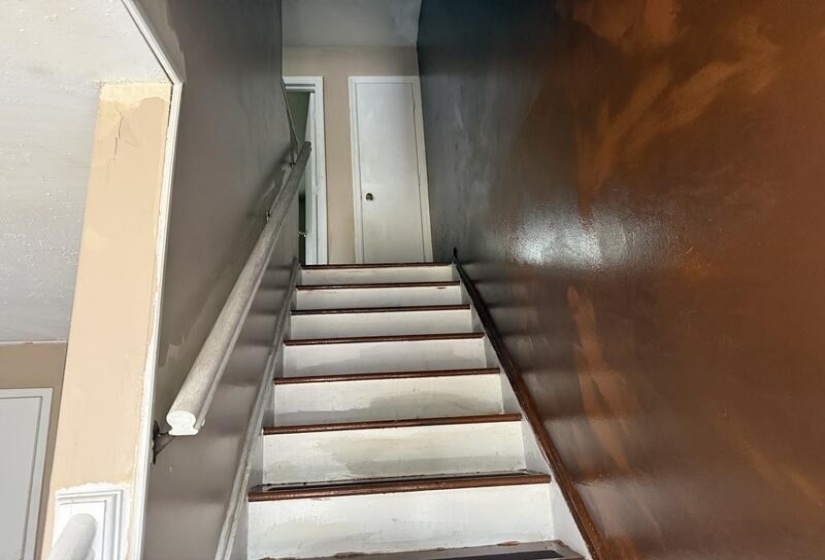 View of stairs