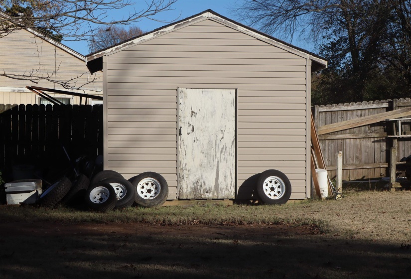 View of shed