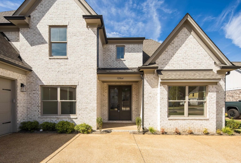 Front entry and porch