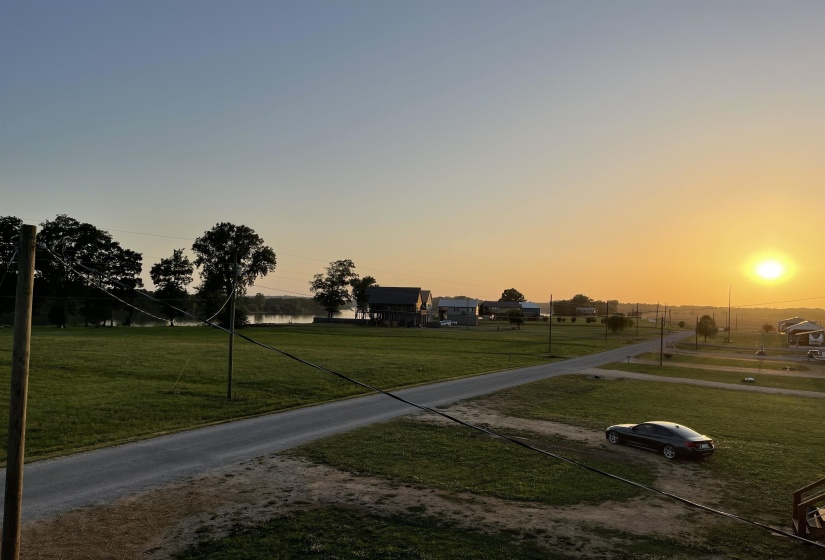 View of asphalt street