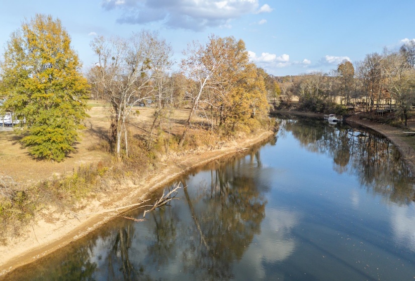 Water view of Horse Creek