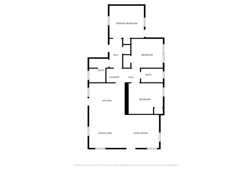 View of floor plan / room layout