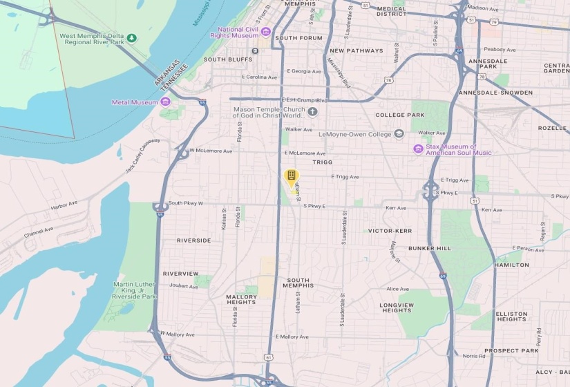 Map of property location