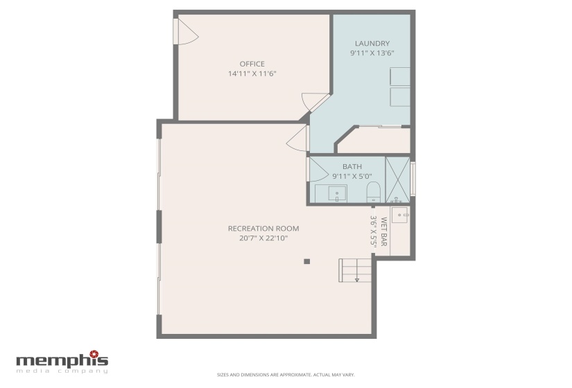 View of floor plan / room layout