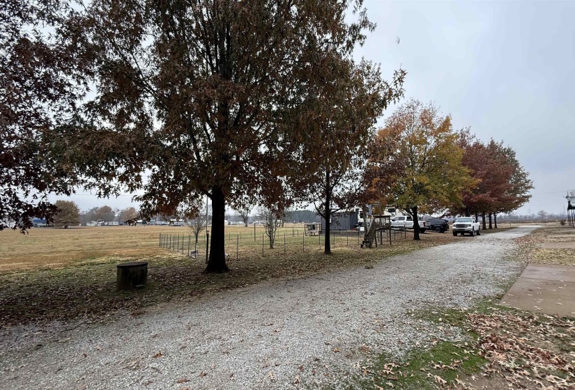 View of street with a rural view